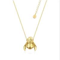 Disney Couture Kingdom - Winnie the Pooh - Eeyore Necklace Yellow Gold