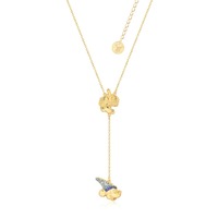 Disney Couture Kingdom - Fantasia - Sorcerer Mickey Lariat Necklace Yellow Gold