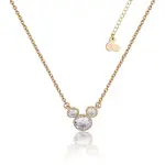Disney Couture Kingdom - Mickey Mouse - Fancy Crystal Necklace Yellow Gold