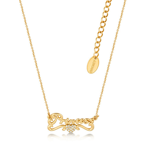 Disney Couture Kingdom - Princess Necklace Yellow Gold