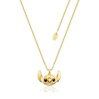 Disney Couture Kingdom - Lilo and Stitch - Stitch Necklace Yellow Gold