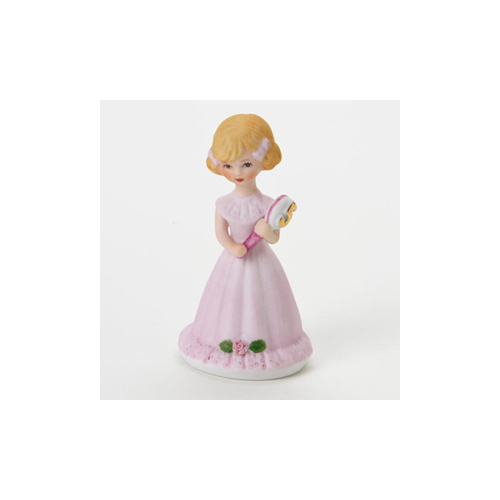 Growing Up Girls - Blonde Age 5 Cake Topper