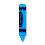 Erstwilder Arts & Crafts - Crayon Simplified Mini Brooch - Blue