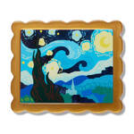 Erstwilder Arts & Crafts - Van Gogh Simplified Mini Brooch