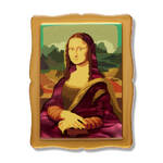 Erstwilder Arts & Crafts - Da Vinci Simplified Mini Brooch