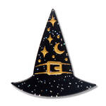 Erstwilder - Midnight Mischief - A Witchy Hat Simplified Mini Brooch