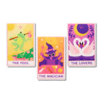 Erstwilder - Midnight Mischief - Tarot Simplified Mini Brooch Set