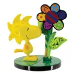 Peanuts by Britto Woodstock Flower Mini Figurine
