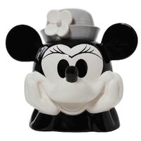 Disney Ceramics Cookie Jar - Minnie Mouse Black & White