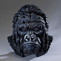 Edge Sculpture - Gorilla Bust