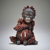Edge Sculpture - Small Baby Orangutan Figure