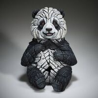 Edge Sculpture - Panda Cub Figure