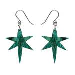 Erstwilder - Fan Favourites - North Star Drop Earrings - Green