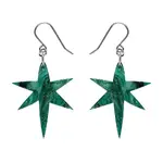 Erstwilder - Fan Favourites - North Star Drop Earrings - Green