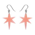 Erstwilder - Fan Favourites - North Star Drop Earrings - Pink