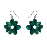 Erstwilder - Fan Favourites - Flower Drop Earrings - Green