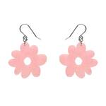 Erstwilder - Fan Favourites - Flower Drop Earrings - Pink