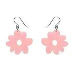 Erstwilder - Fan Favourites - Flower Drop Earrings - Pink