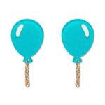 Erstwilder - Celebrations - Balloons Drop Earrings - Teal