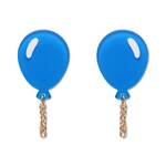 Erstwilder - Celebrations - Balloons Drop Earrings - Blue
