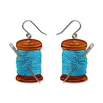 Erstwilder Arts & Crafts - Thread the Needle Drop Earrings