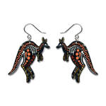 Erstwilder x Brooke Sutton - Matjumpa Ritjinguthinha (Kangaroo) Drop Earrings