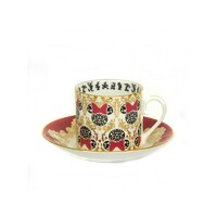 English Ladies Minnie Mouse Modern - Cup And Saucer - Tea Set