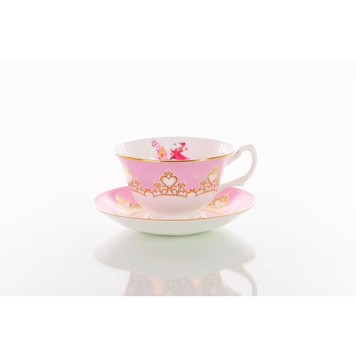 English Ladies Sleeping Beauty - Aurora - Cup And Saucer - Tea Set