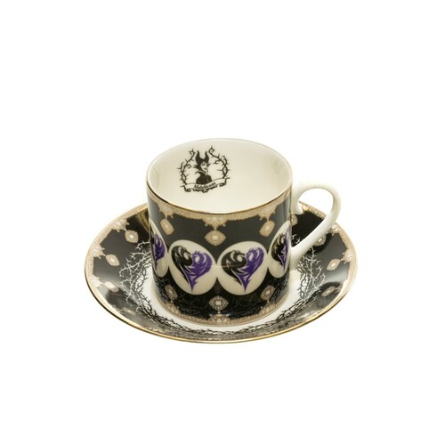 English Ladies Sleeping Beauty - Malificient - Cup And Saucer - Tea Set