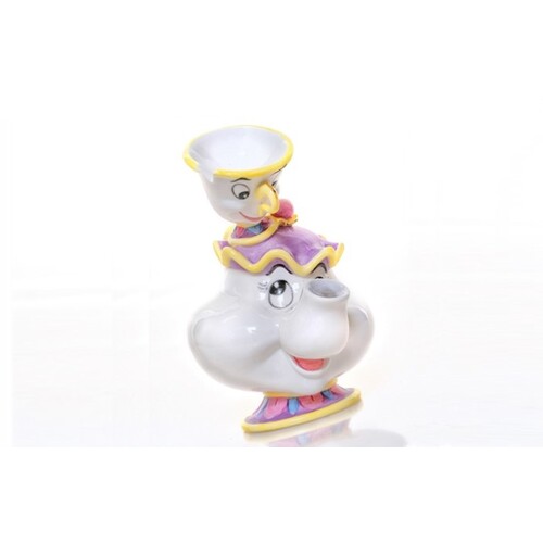 English Ladies Beauty and the Beast - Mrs Potts & Chip Figurine