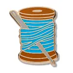 Erstwilder Arts & Crafts - Thread the Needle Enamel Pin