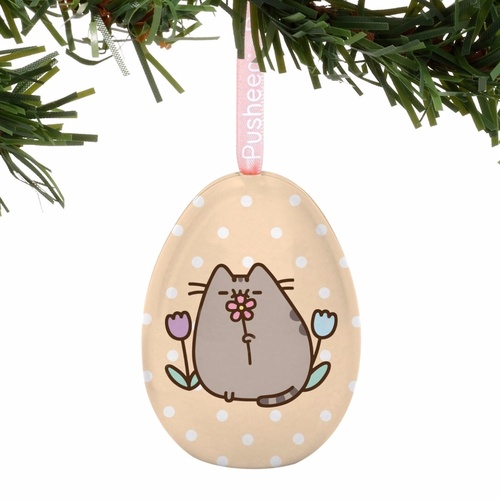 Pusheen Hanging Tin - May Flowers