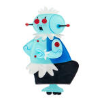 Erstwilder - The Jetsons - Rosie the Robot Brooch