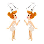 Erstwilder - The Flintstones - Wilma Flintstone Drop Earrings