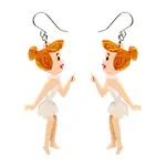 Erstwilder - The Flintstones - Wilma Flintstone Drop Earrings