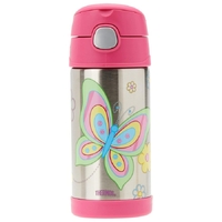 Thermos Funtainer Drink Bottle 355ml Butterfly