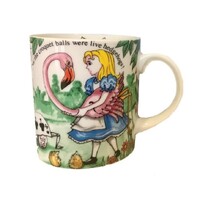 Cardew Design Alice in Wonderland Mug - Curious Croquet