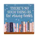 Splosh Forever Booked - Too Many Ceramic Coaster