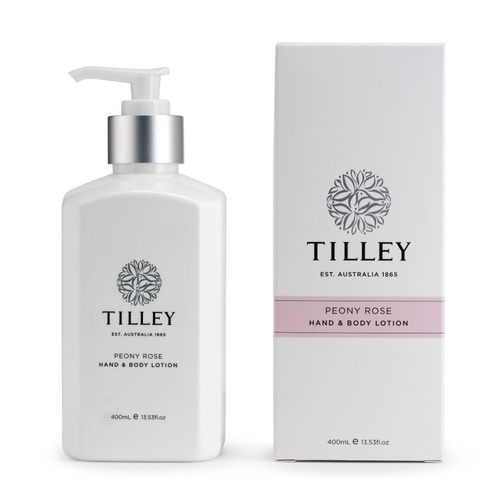 Tilley Body Lotion - Peony Rose 400ML