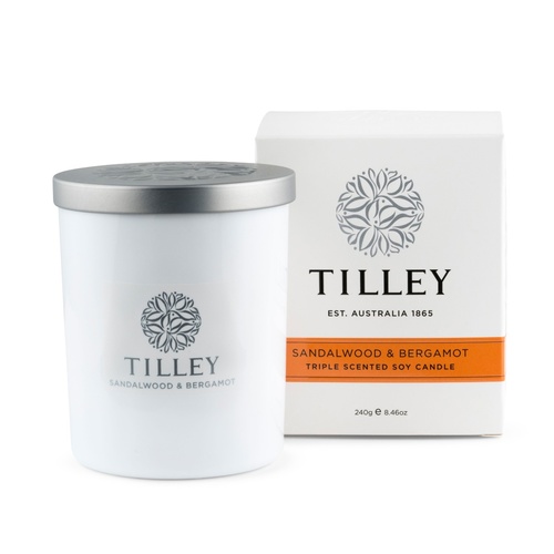 Tilley Candle - Sandalwood & Bergamot