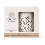 Tilley Ceramic Wax Melt Burner and Soy Wax Melts Set - Vanilla Bean