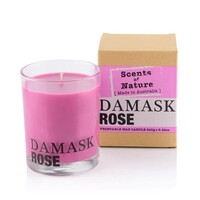 Scents of Nature by Tilley Soy Candle - Damask Rose