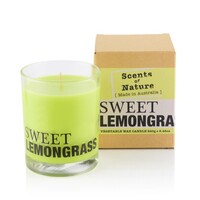 Scents of Nature by Tilley Soy Candle - Sweet Lemongrass