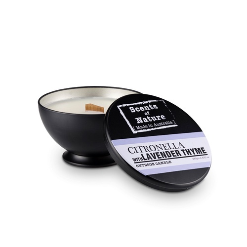 Scents of Nature by Tilley Outdoor Candle - Citronella with Lavender & Thyme