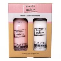 Scents of Nature by Tilley Wash and Lotion Twin Gift Set - Toasted Marshmallow