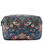 William Morris At Home - Strawberry Thief - Large Toiletry Bag Blue