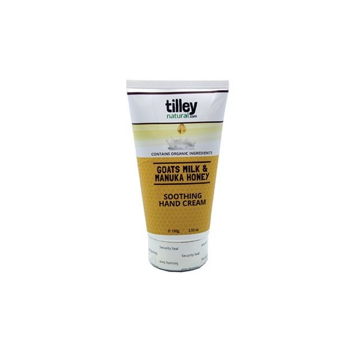 Tilley Natural Goats Milk & Manuka Honey Soothing Hand Cream 100g