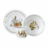Beatrix Potter by Wedgewood - Flopsy, Mopsy And Cotton-tail 3pc Set