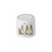 Beatrix Potter by Wedgewood - Flopsy, Mopsy And Cotton-tail Money Box