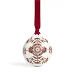 Wedgwood Festive Red Splender No.1 Hanging Ornament